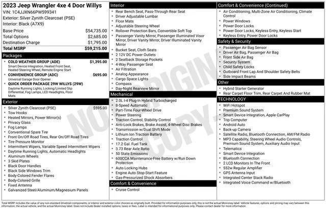 jeep wrangler 4xe 2023 1C4JJXN66PW599341 image jeep wrangler 4xe 2023 1C4JJXN66PW599341 image